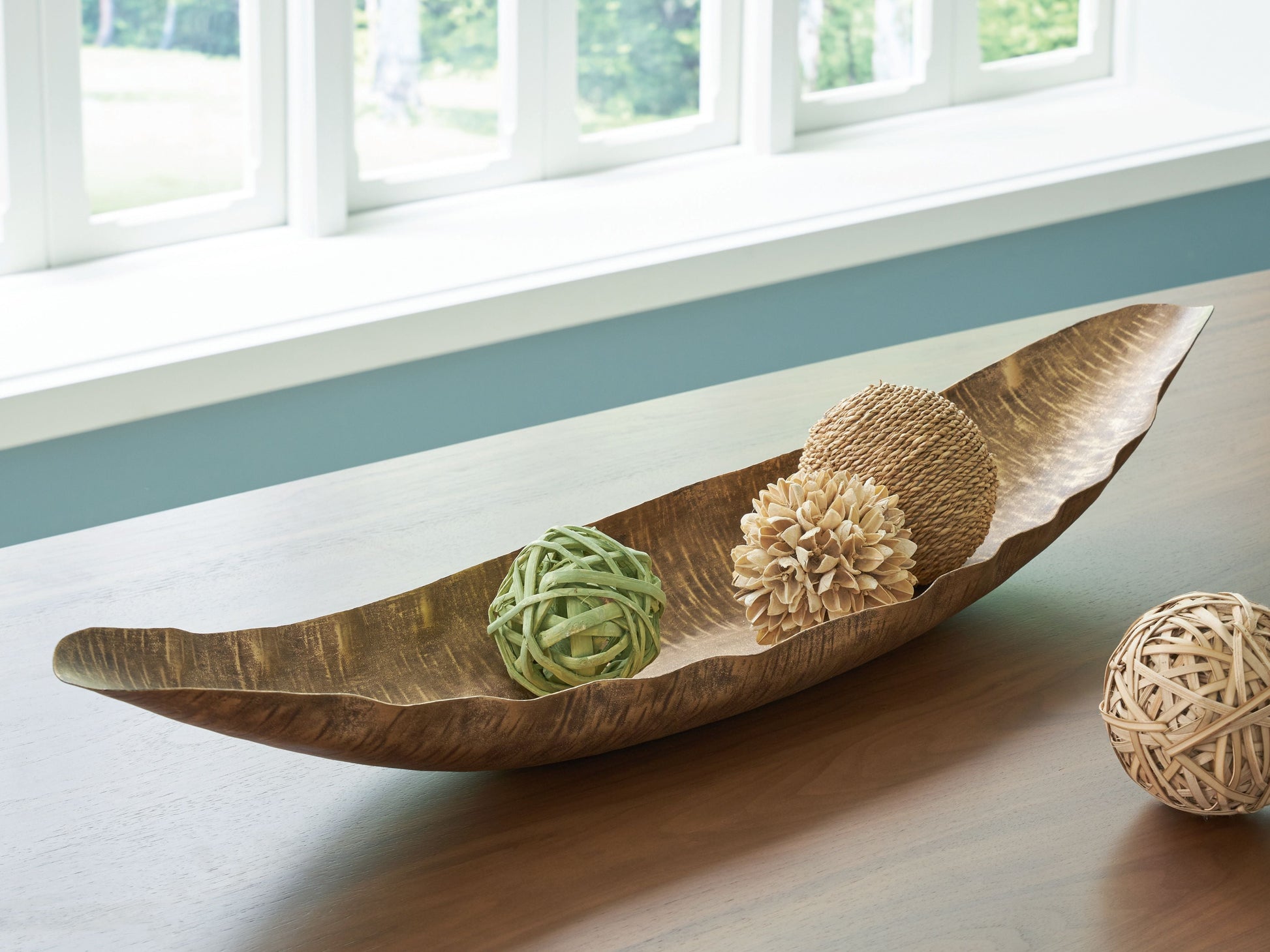 Signature Design by Ashley® Wystenburg - Antique Gold Finish - Tray | Meri Furniture