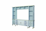 ACME House - Marchese Entertainment Center - Pearl Gray Finish | Meri Furniture