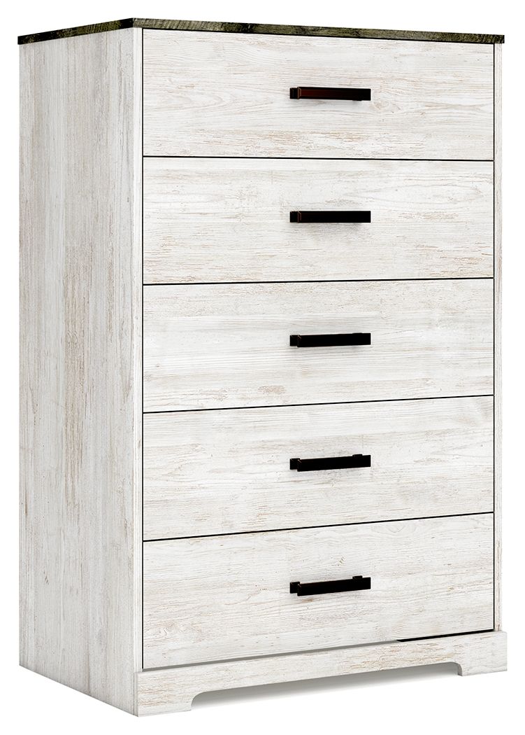 Signature Design by Ashley® Shawburn - Drawer Chest | Meri Furniture