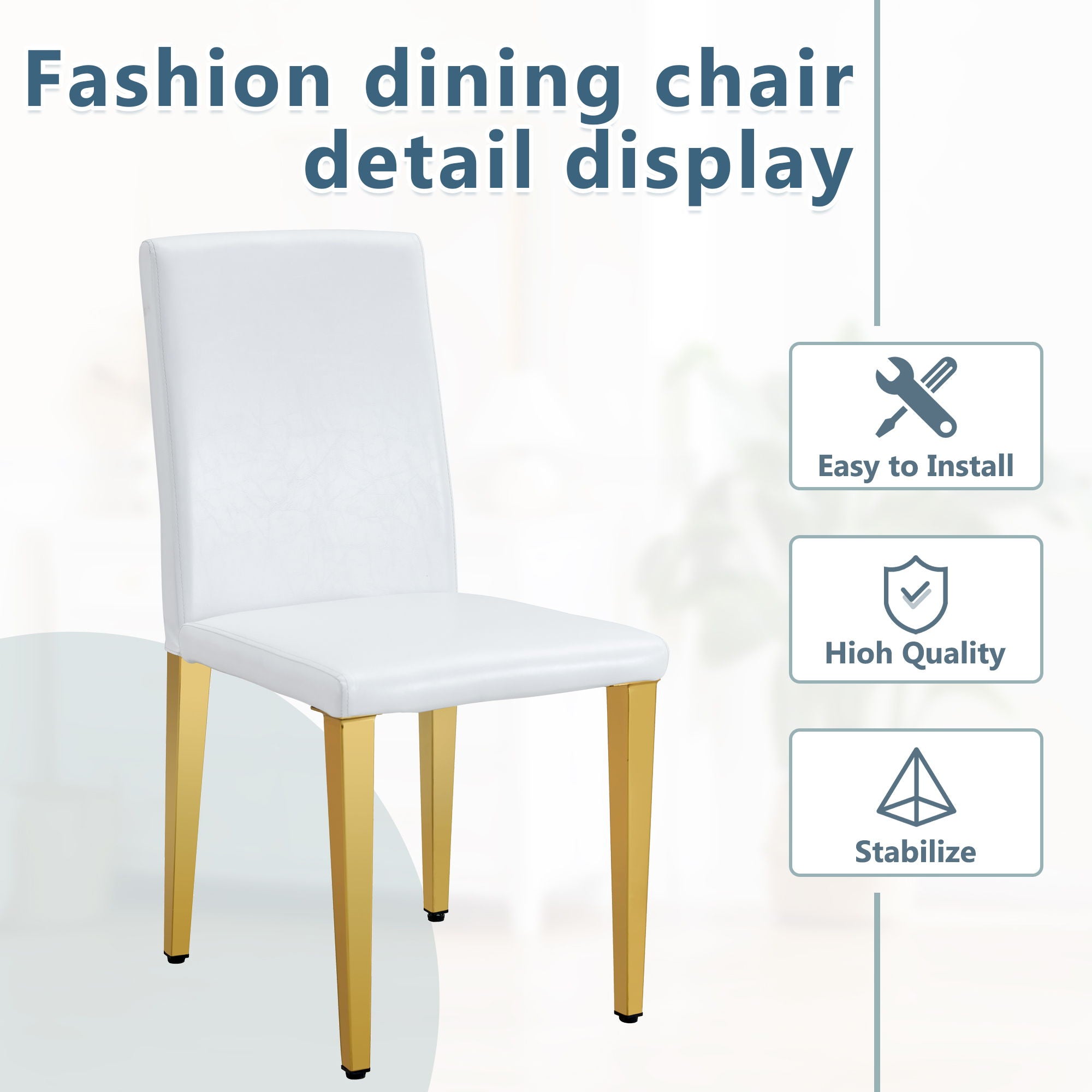 Modern Dining Chairs With Metal Legs