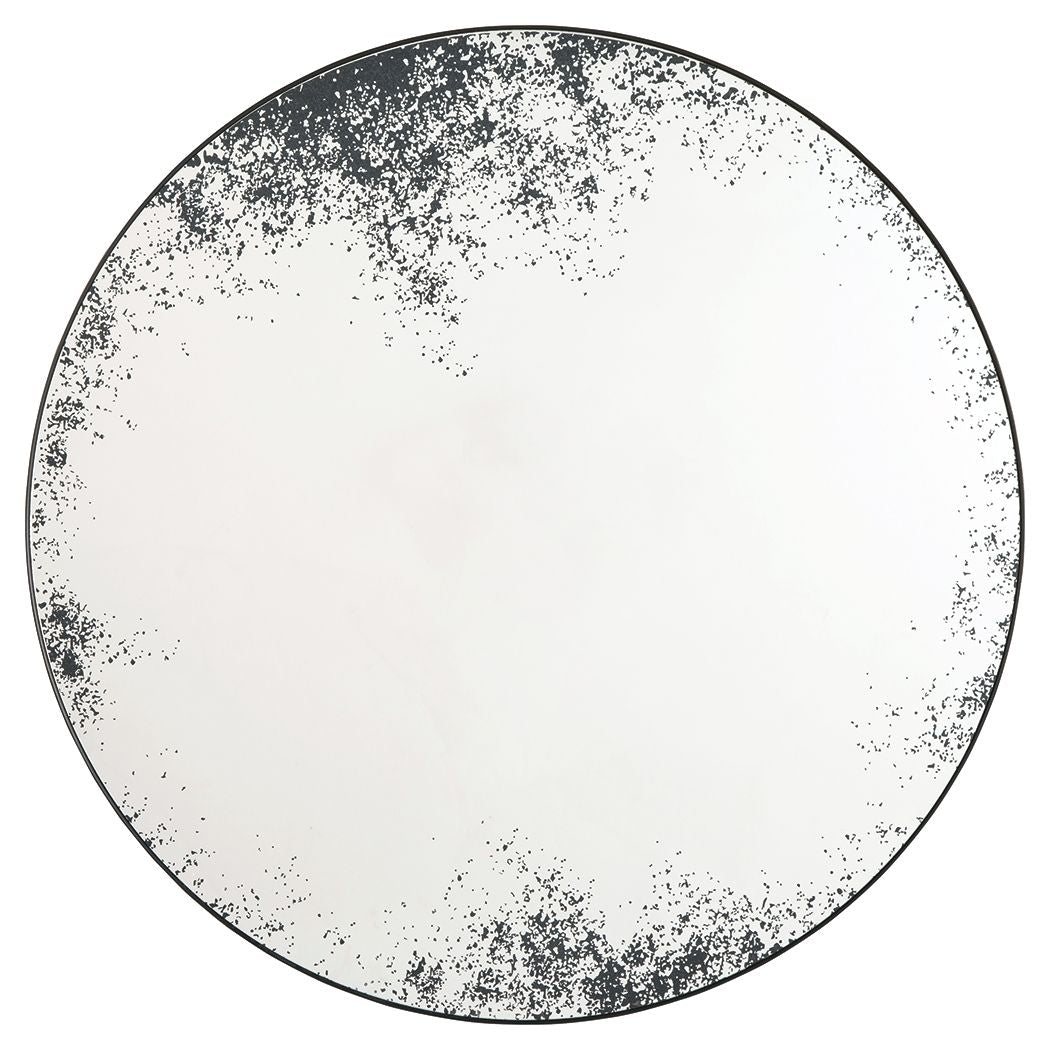 Ashley Furniture Kali - Black - Accent Mirror | Meri Furniture
