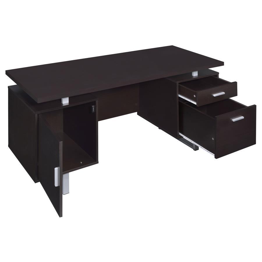Coaster Fine Furniture Lawtey - 2-Drawer Computer Desk | Meri Furniture