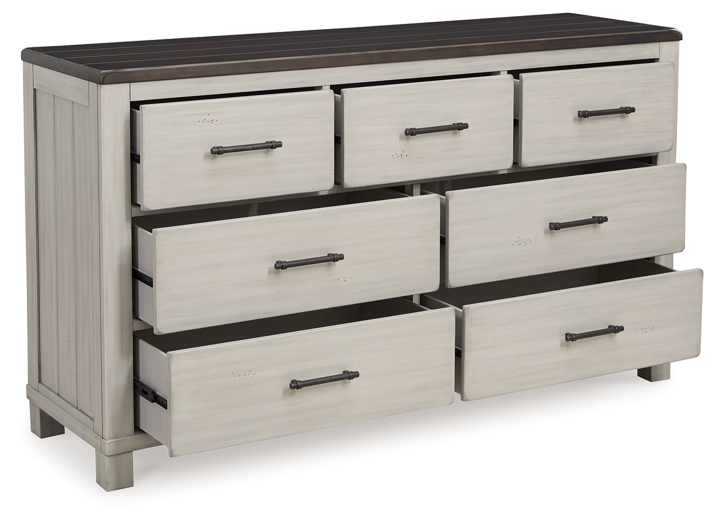 Signature Design by Ashley® Darborn - Gray / Brown - Dresser | Meri Furniture