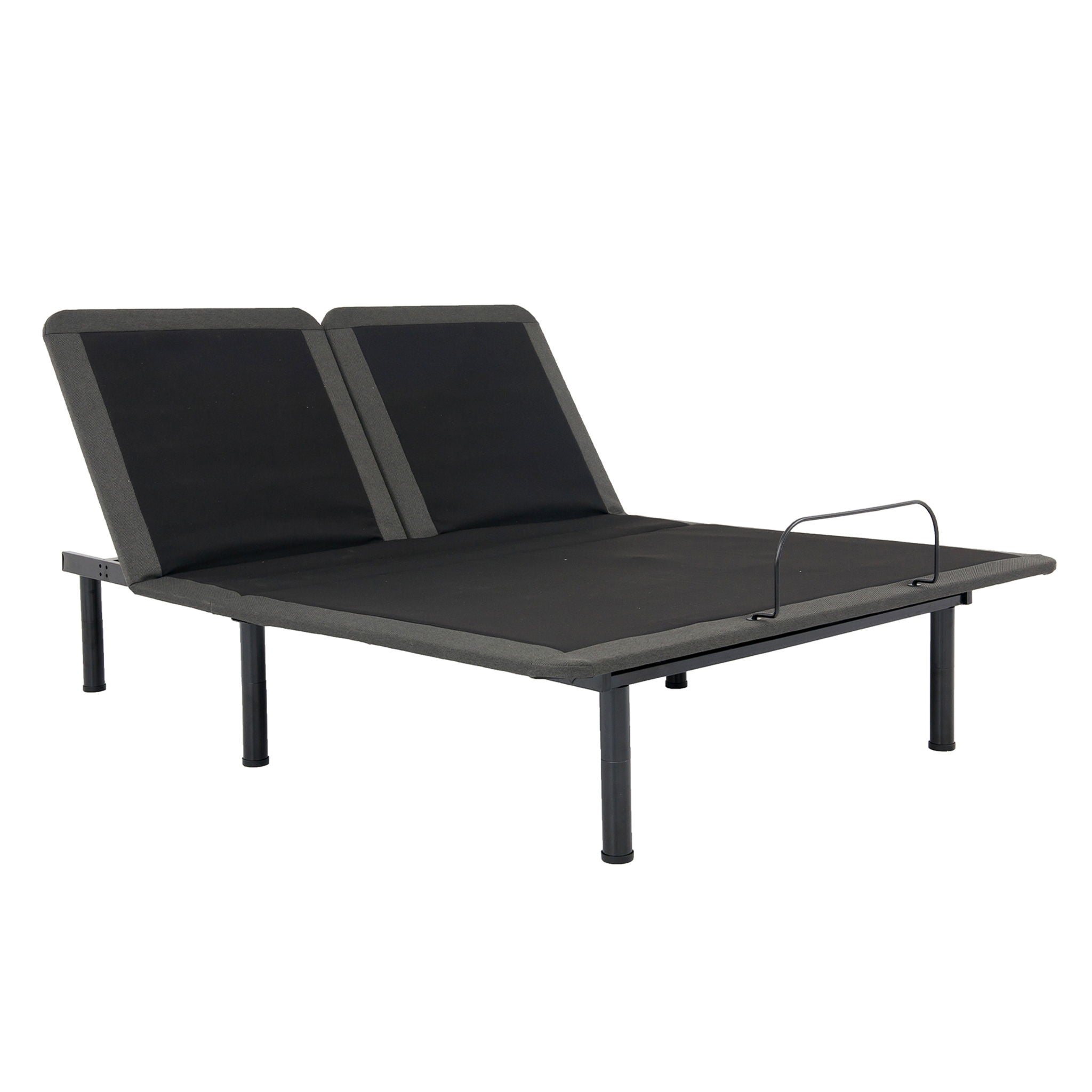 Refresh - 12" Queen Size Flex Head Memory Foam Hybrid Mattress And Adjustable Base Bundle - Blue