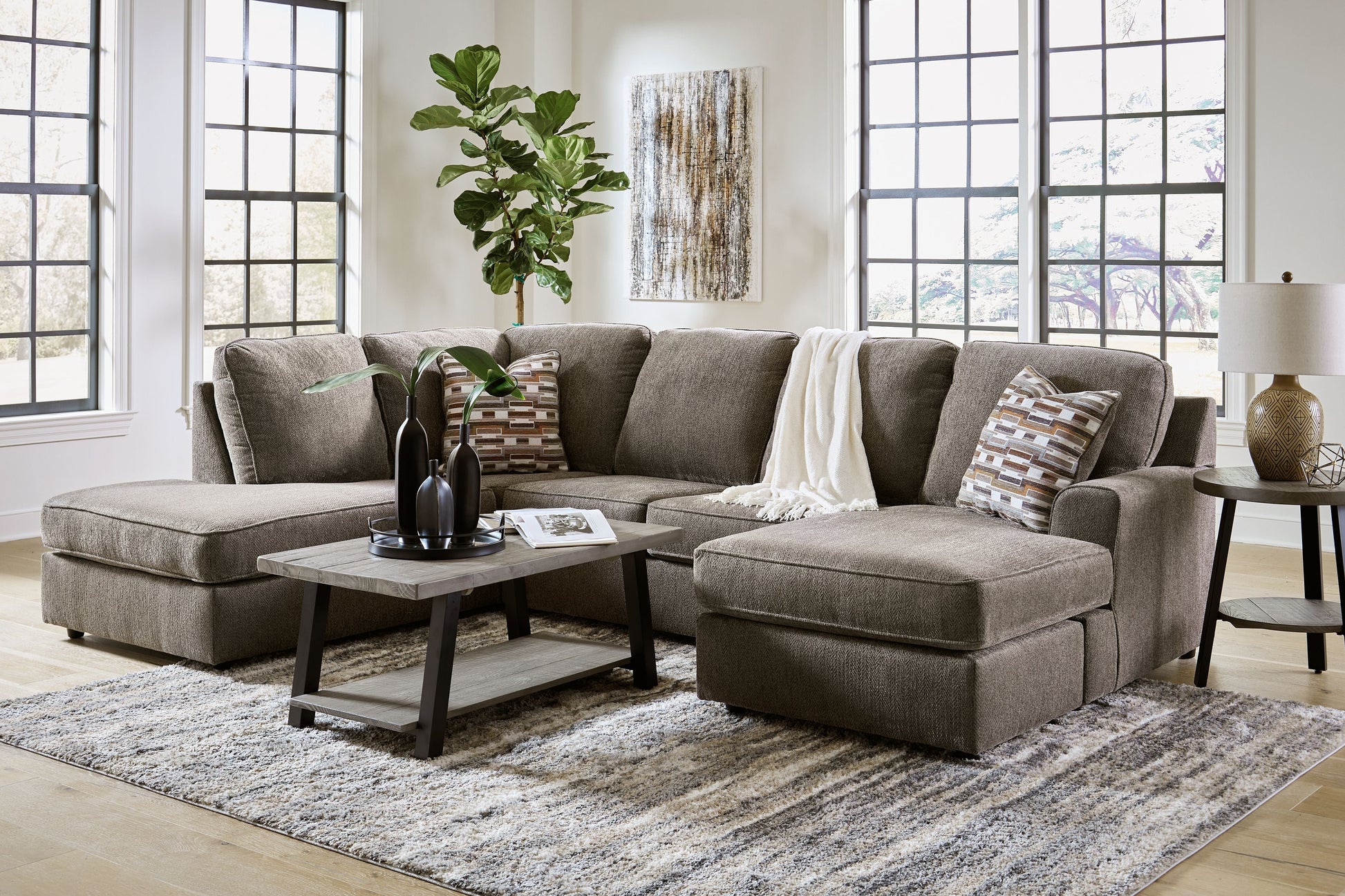 Signature Design by Ashley® O'phannon - Sectional | Meri Furniture