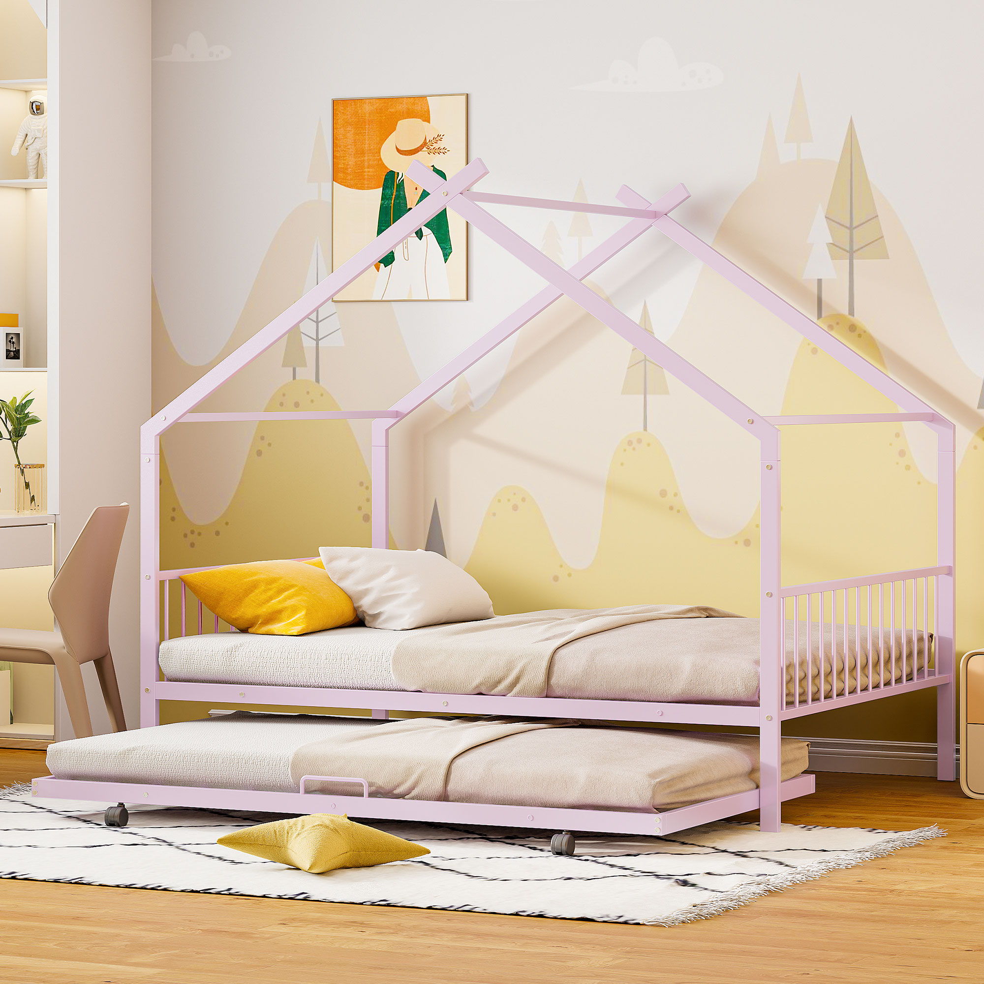 Adorable House Design Bed