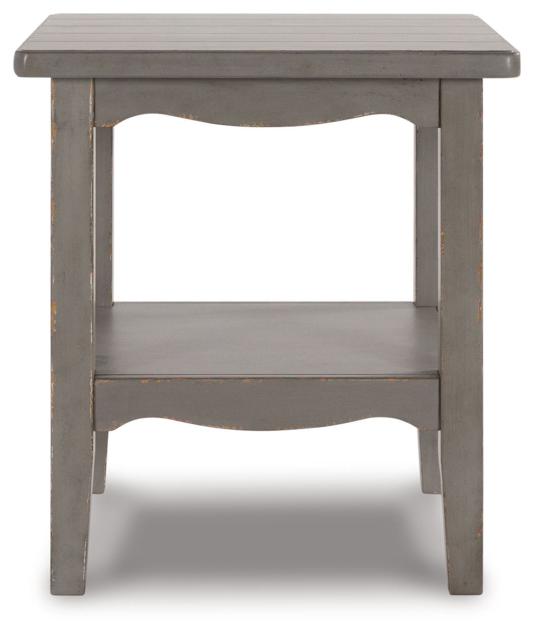 Signature Design by Ashley® Charina - Antique Gray - Square End Table | Meri Furniture