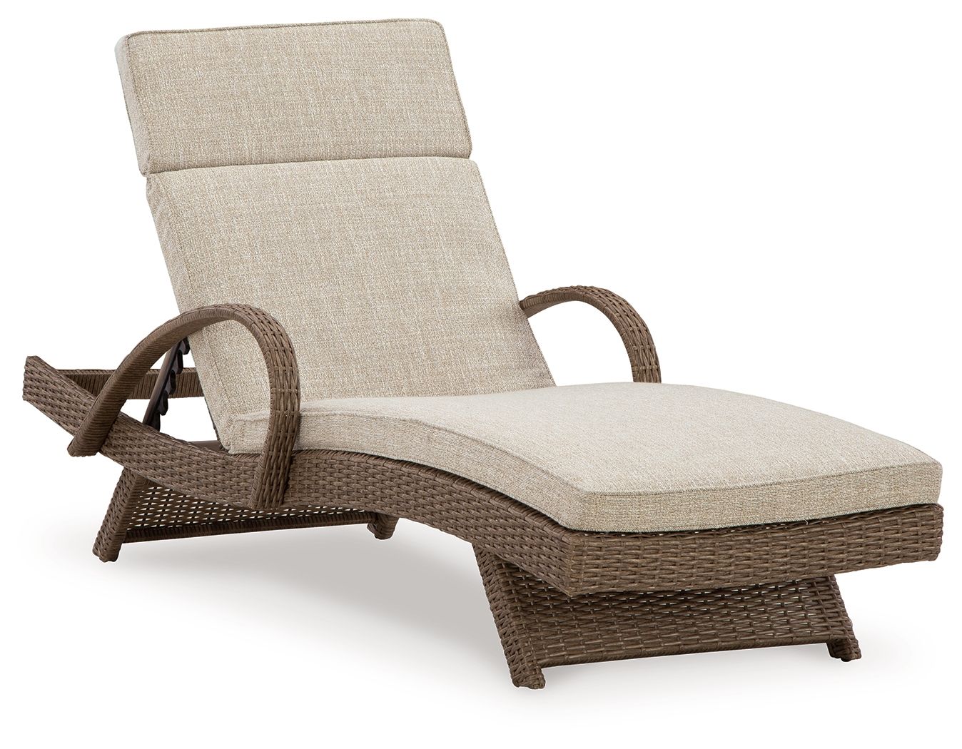 Signature Design by Ashley® Beachcroft - Beige - Chaise Lounge With Cushion | Meri Furniture