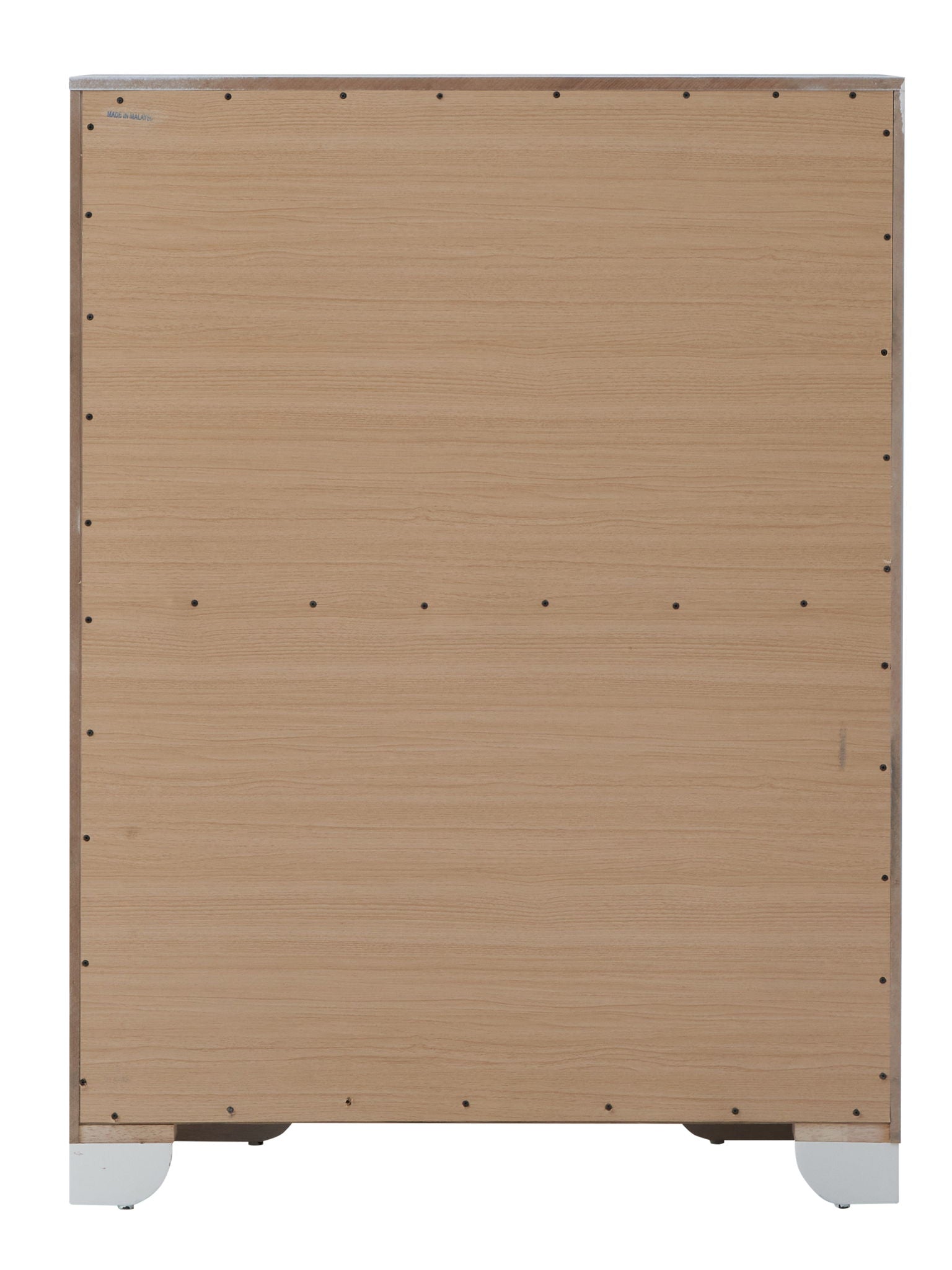 Sleek Contemporary Storage Chest - White