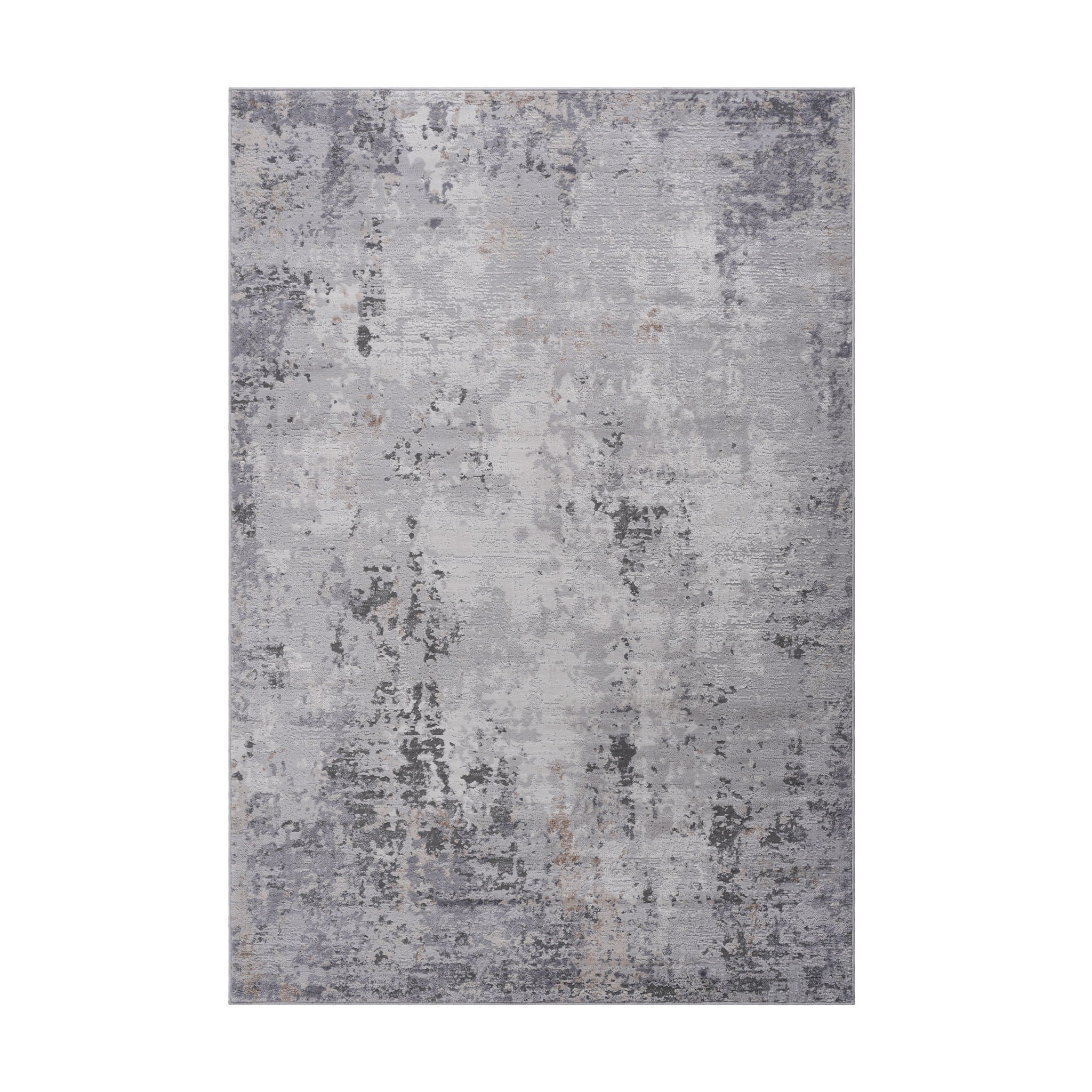 Marfi - 8' X 10' Abstract Area Rug - Ivory / Sand
