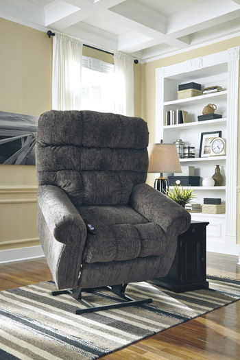 Ashley Furniture Ernestine - Power Lift Recliner | Meri Furniture