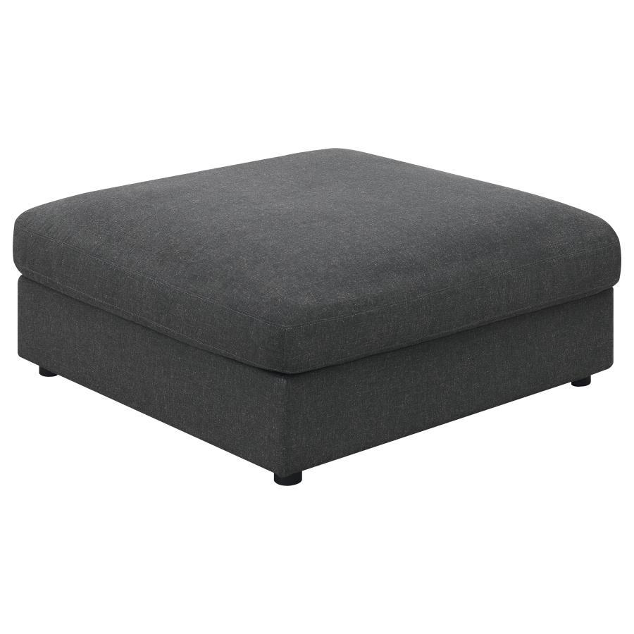 Coaster Fine Furniture Serene - Square Upholstered Ottoman | Meri Furniture