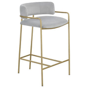 Coaster Fine Furniture Comstock - Upholstered Low Back Stool | Meri Furniture