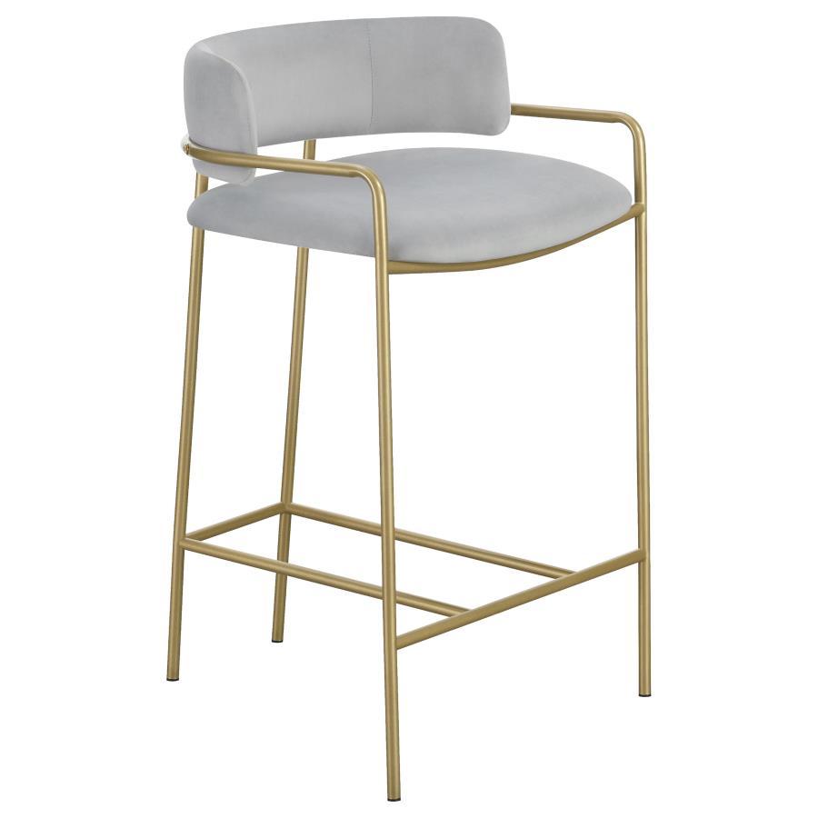 Coaster Fine Furniture Comstock - Upholstered Low Back Stool | Meri Furniture