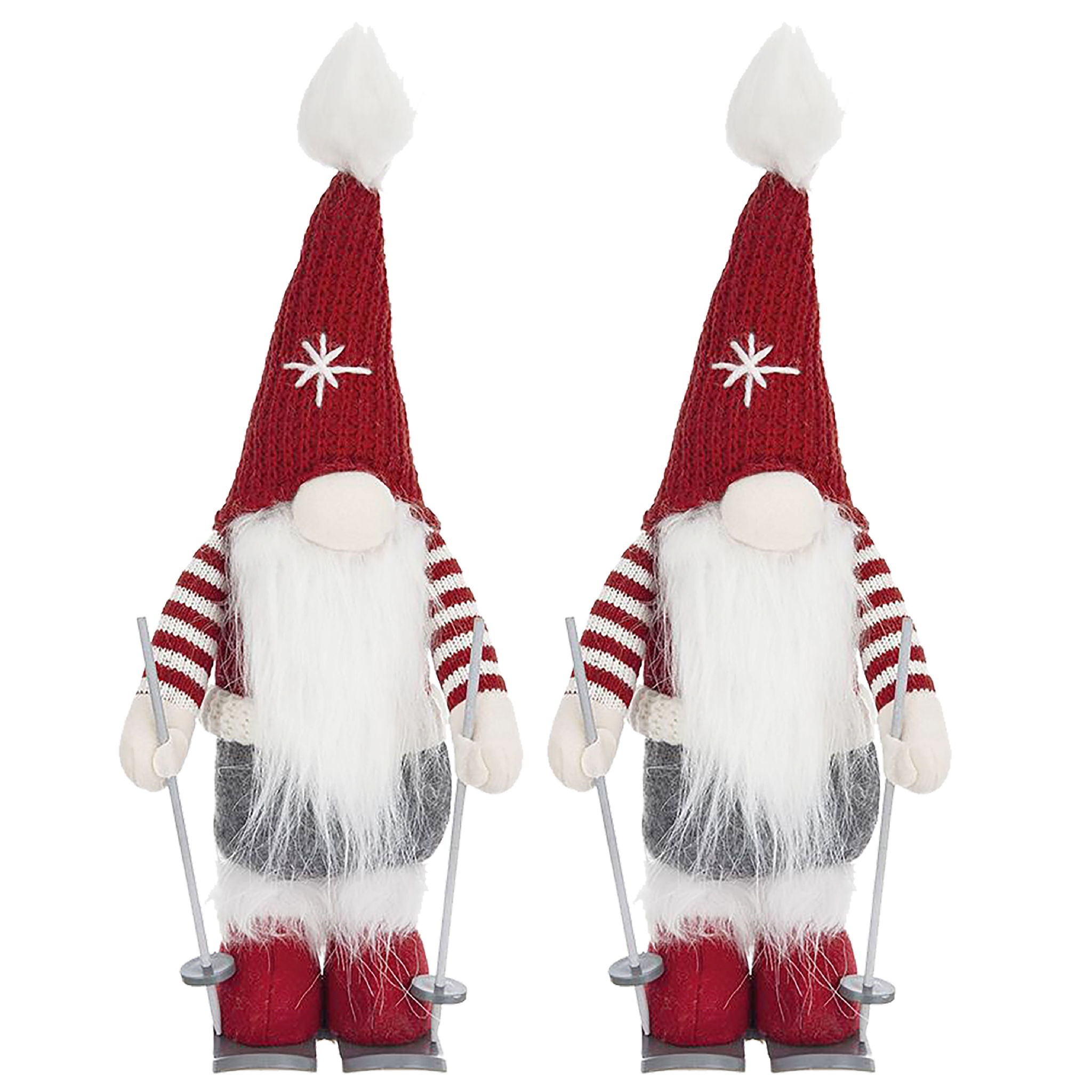 Christmas Gnomes Decorations, Christmas Table Home Ornaments For Holiday Party Gifts (Set of 2) - Multicolor