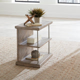 Liberty Furniture City Scape - Chair Side Table - Burnished Beige | Meri Furniture