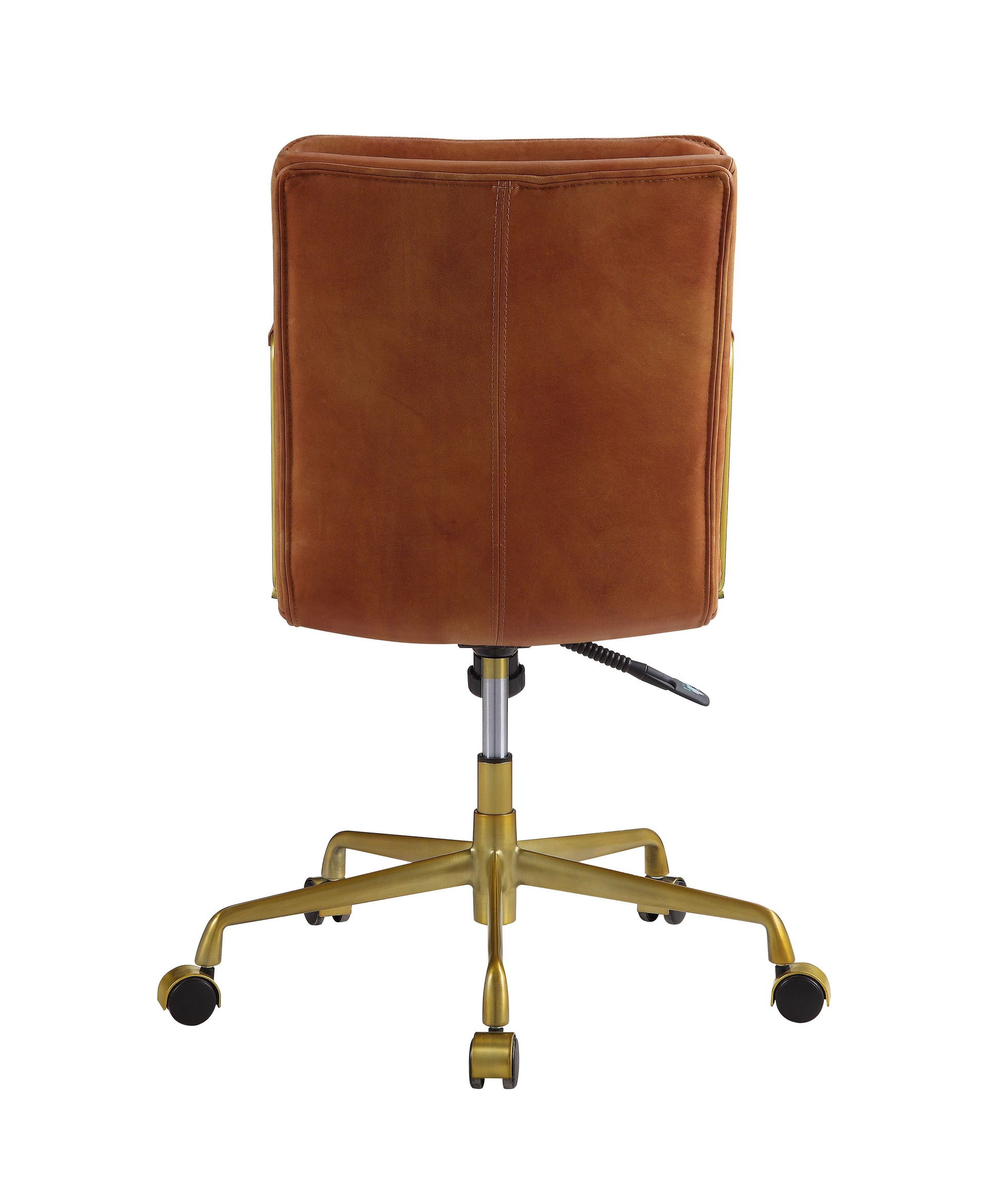ACME Dudley - Executive Office Chair - Rust Top Grain Leather | Meri Furniture