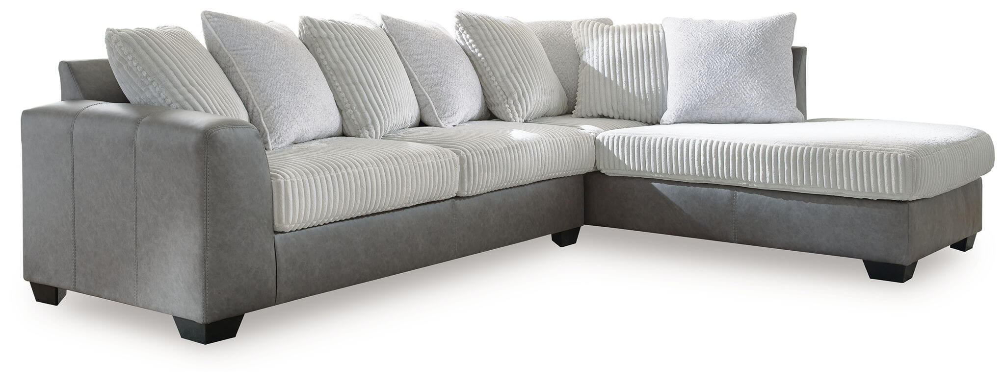 BenchCraft Clairette Court Sectional and Chaise - Thumbnail 3