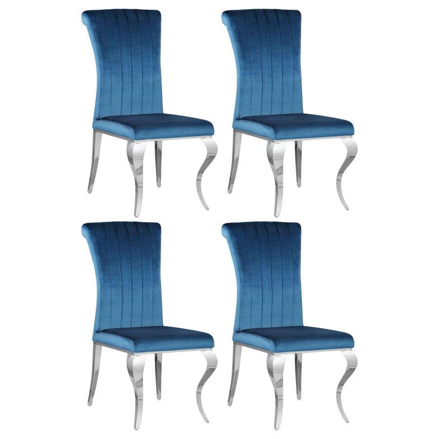 Coaster Fine Furniture Betty - Upholstered Side Chairs (Set of 4) | Meri Furniture