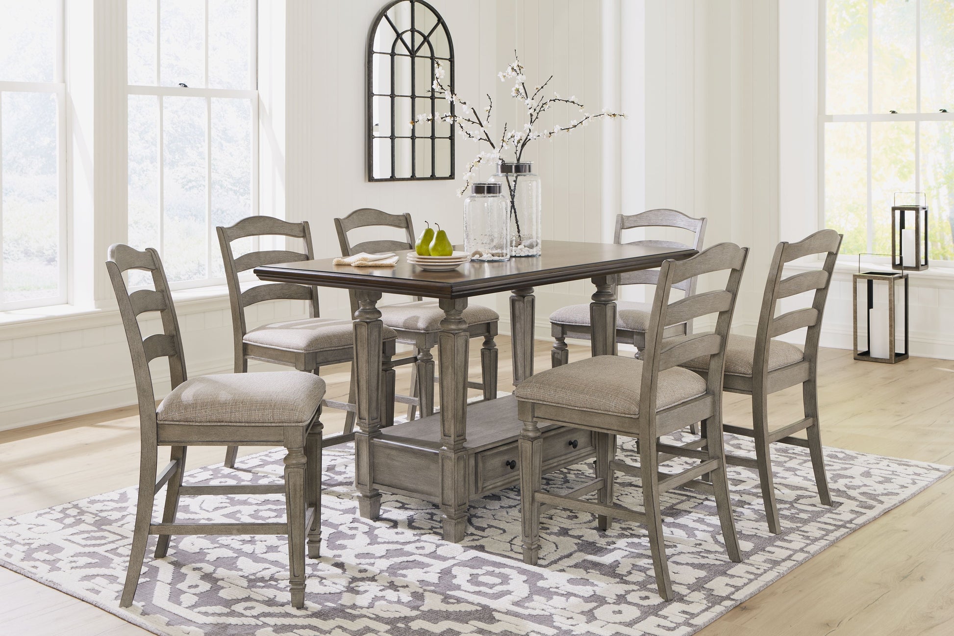 Signature Design by Ashley® Lodenbay - Counter Dining Set | Meri Furniture
