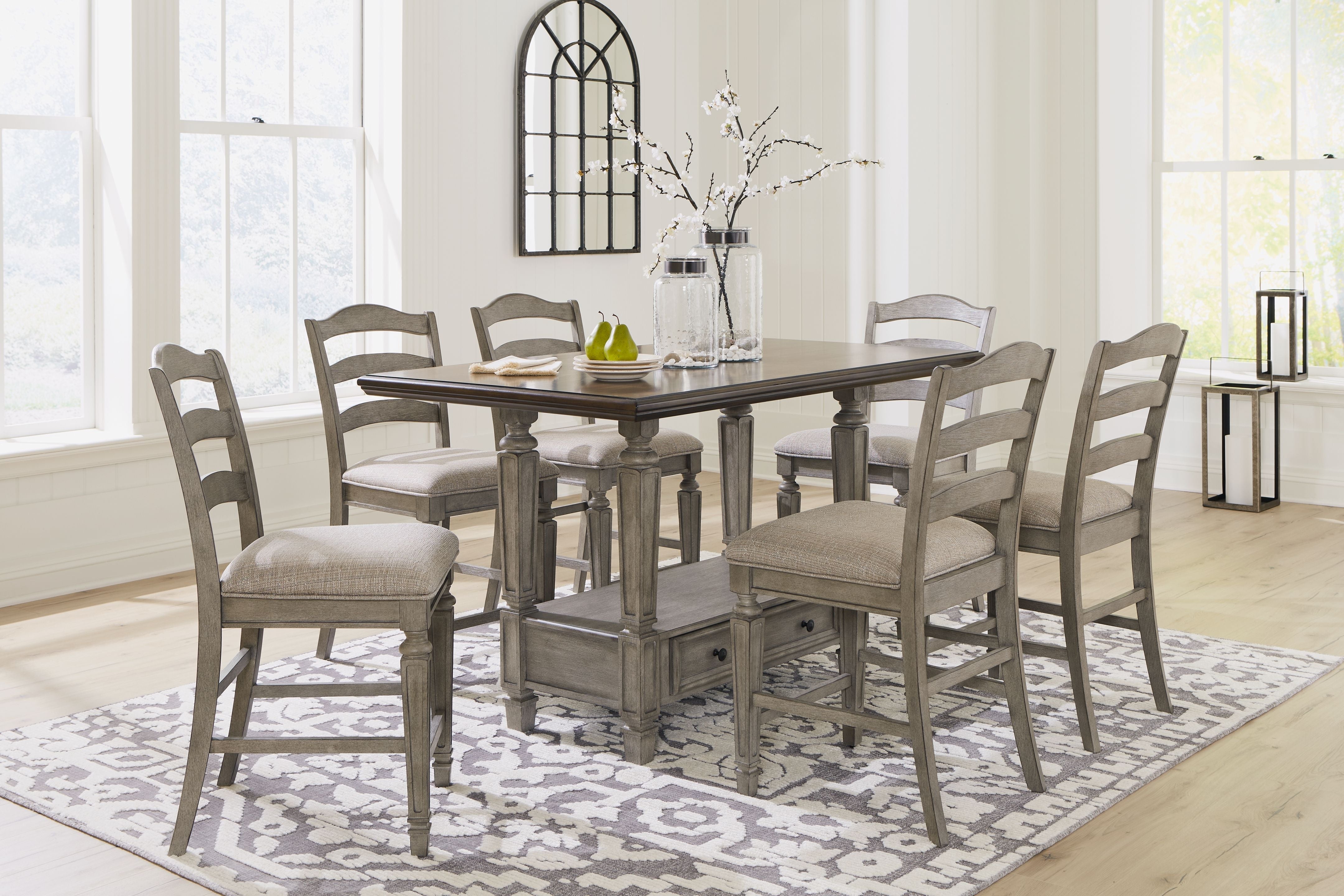 Signature Design by Ashley® Lodenbay - Counter Dining Set | Meri Furniture