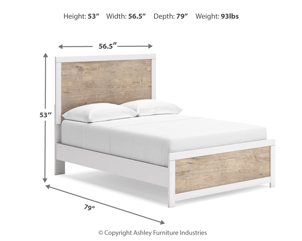 Signature Design by Ashley® Charbitt - Panel Bed | Meri Furniture