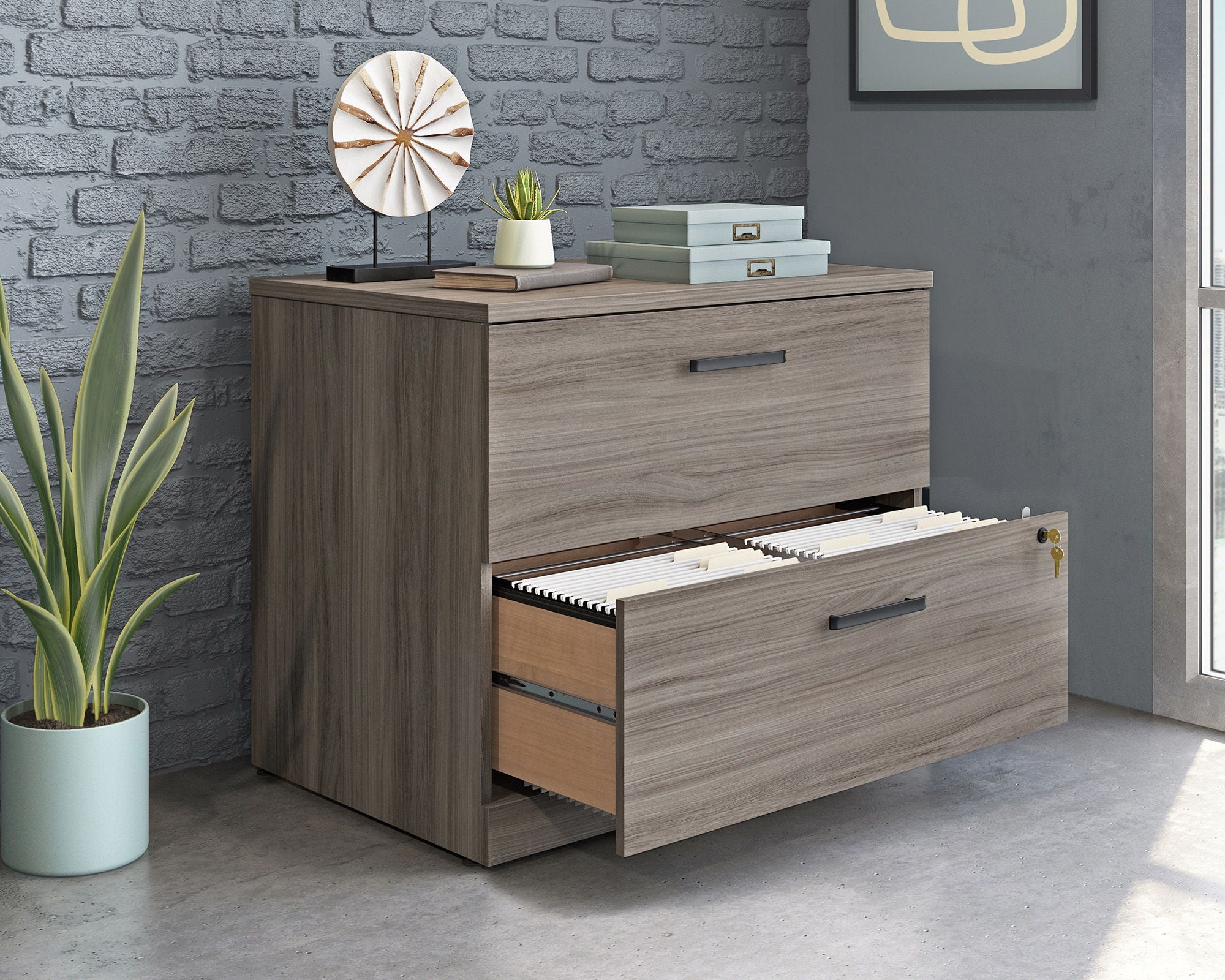 Hudson Elm Commercial Lateral File Cabinet