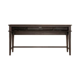 Liberty Furniture Mill Creek - Console Bar Table - Dark Brown | Meri Furniture