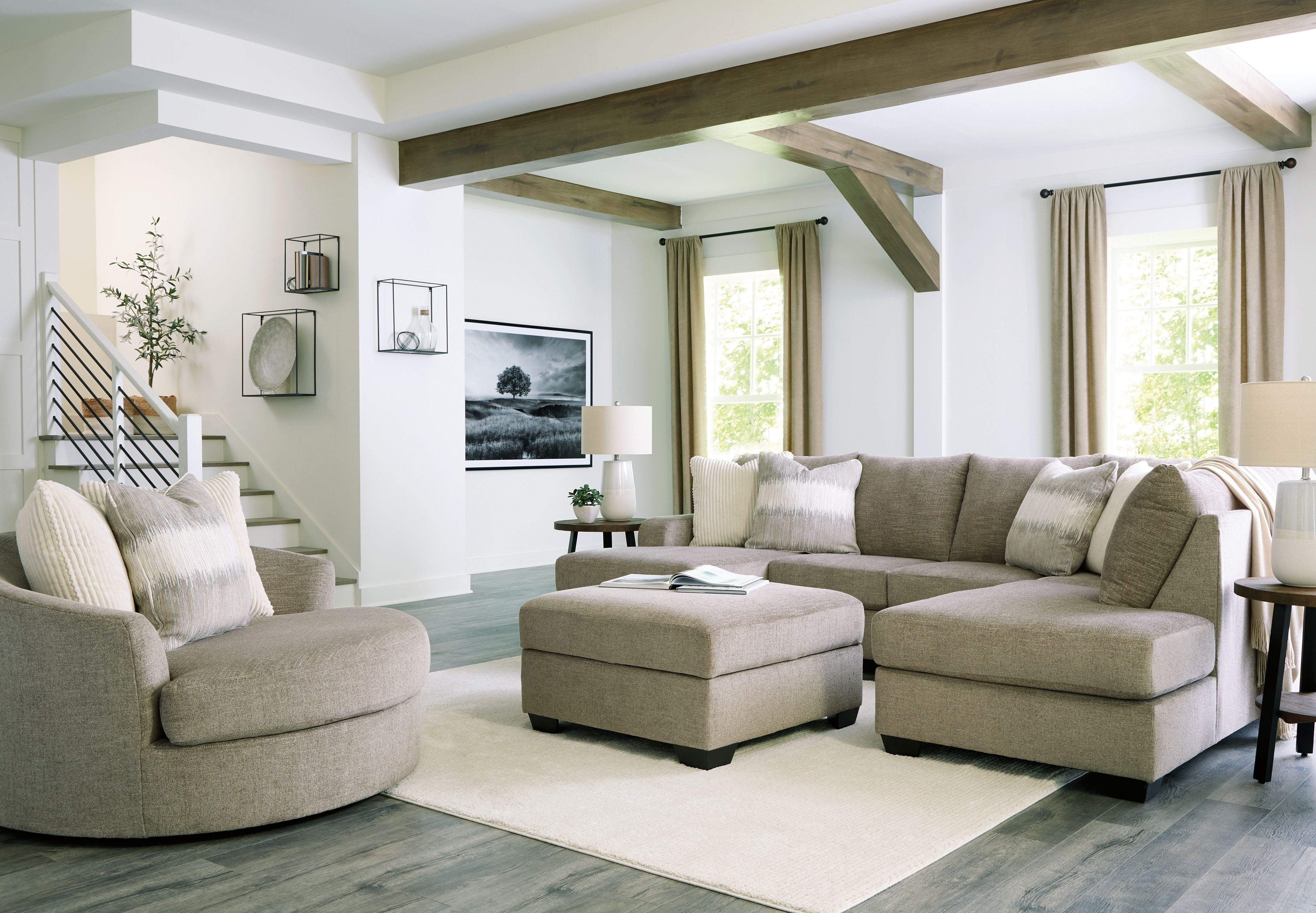 Signature Design by Ashley® Creswell - Sectional Set | Meri Furniture