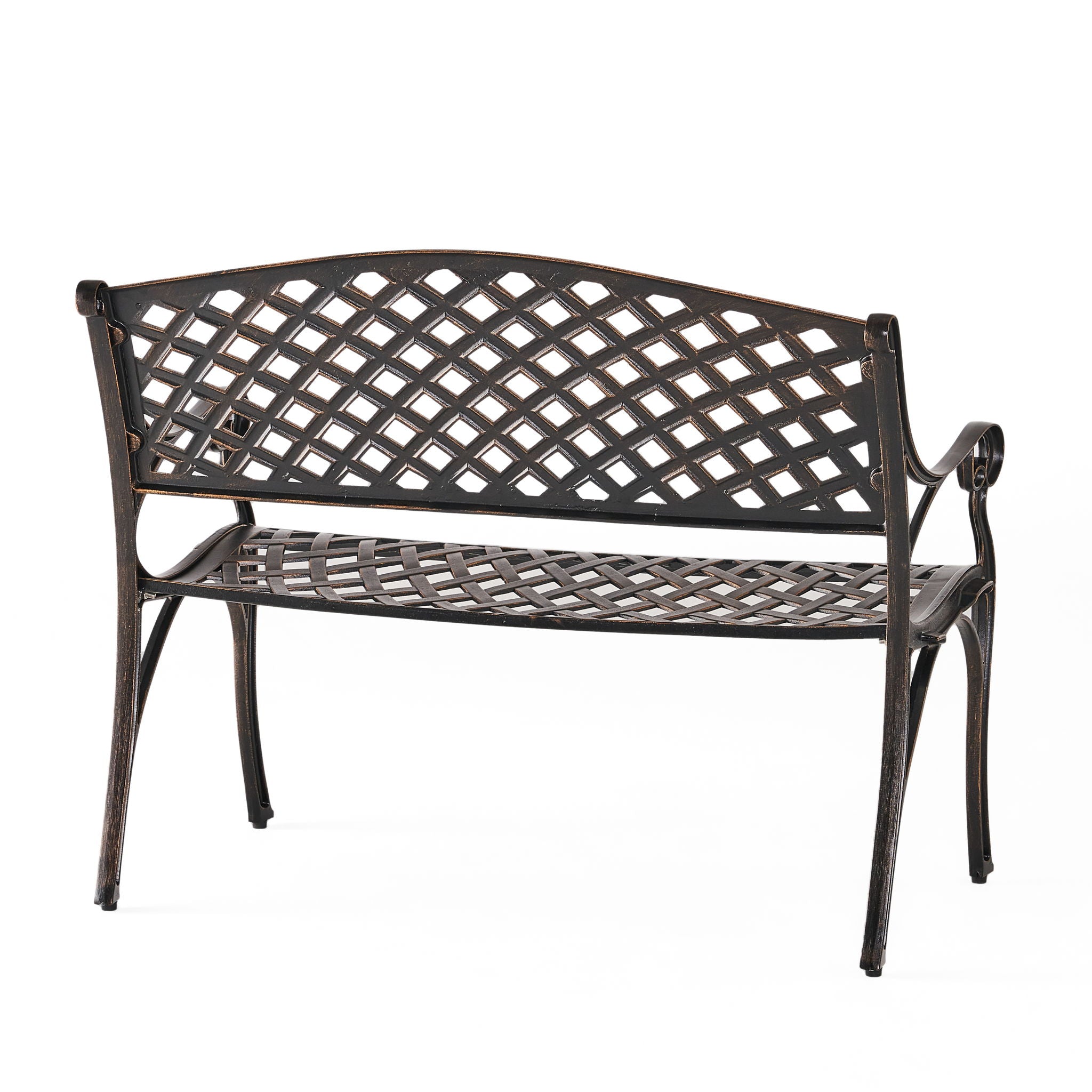 Spencer - Cast Bench - Copper