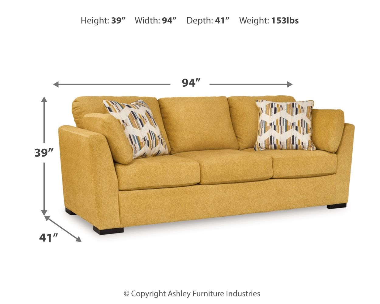 Signature Design by Ashley® Keerwick - Sofa | Meri Furniture