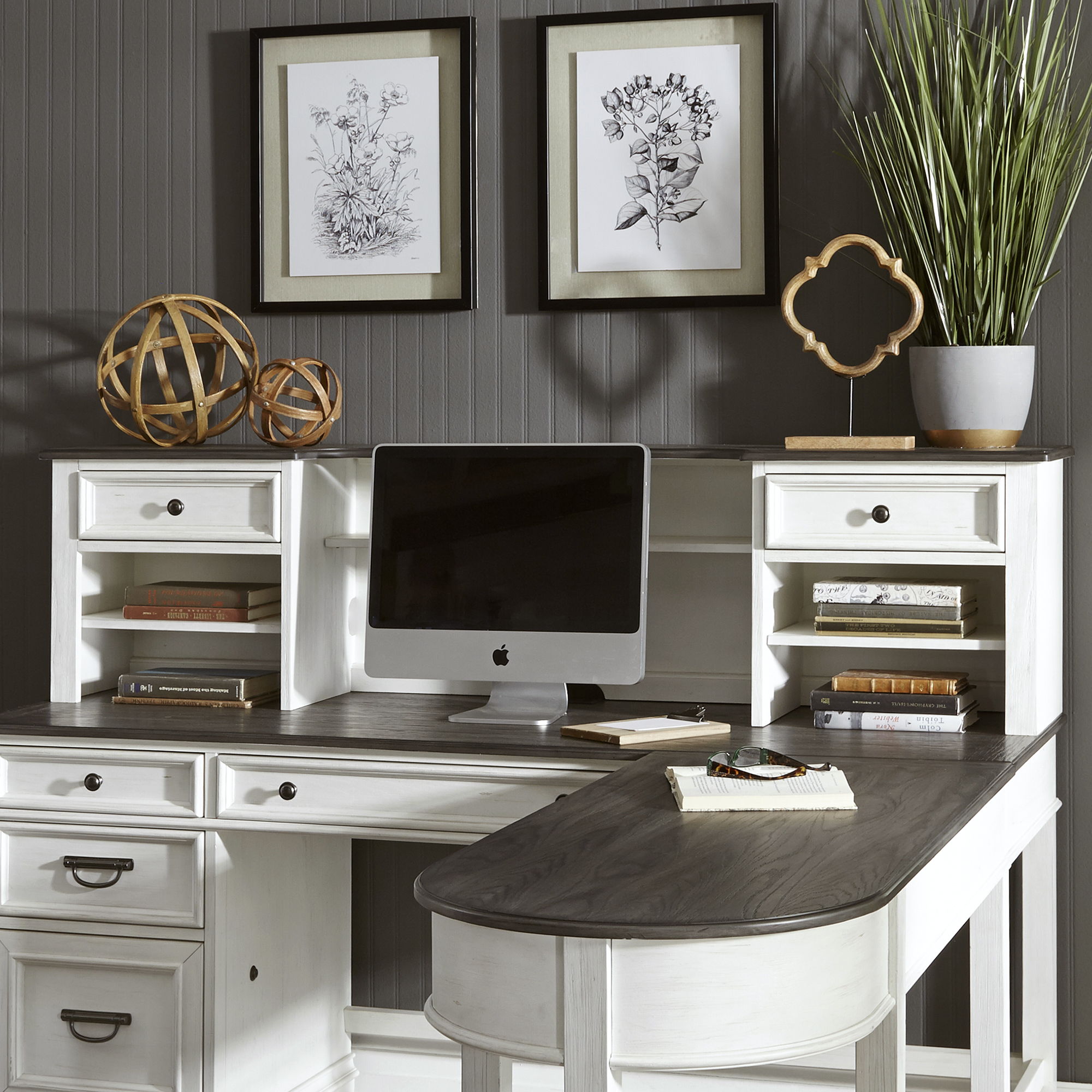 Liberty Furniture Allyson Park - Hutch - White | Meri Furniture