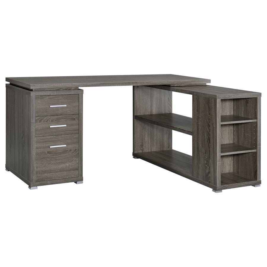 Coaster Fine Furniture Yvette - 3-Drawer L-Shape Computer Desk | Meri Furniture