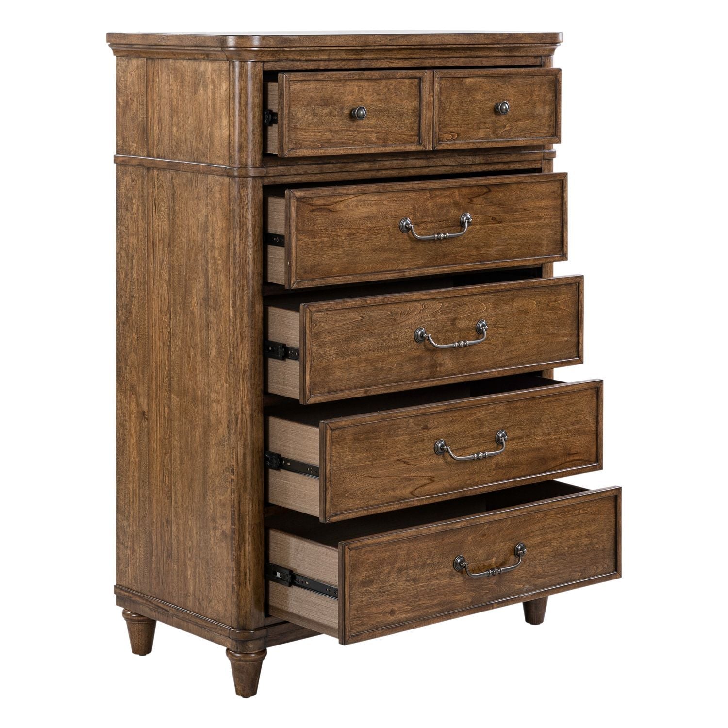Harrison Heights - 5 Drawer Chest - Sienna