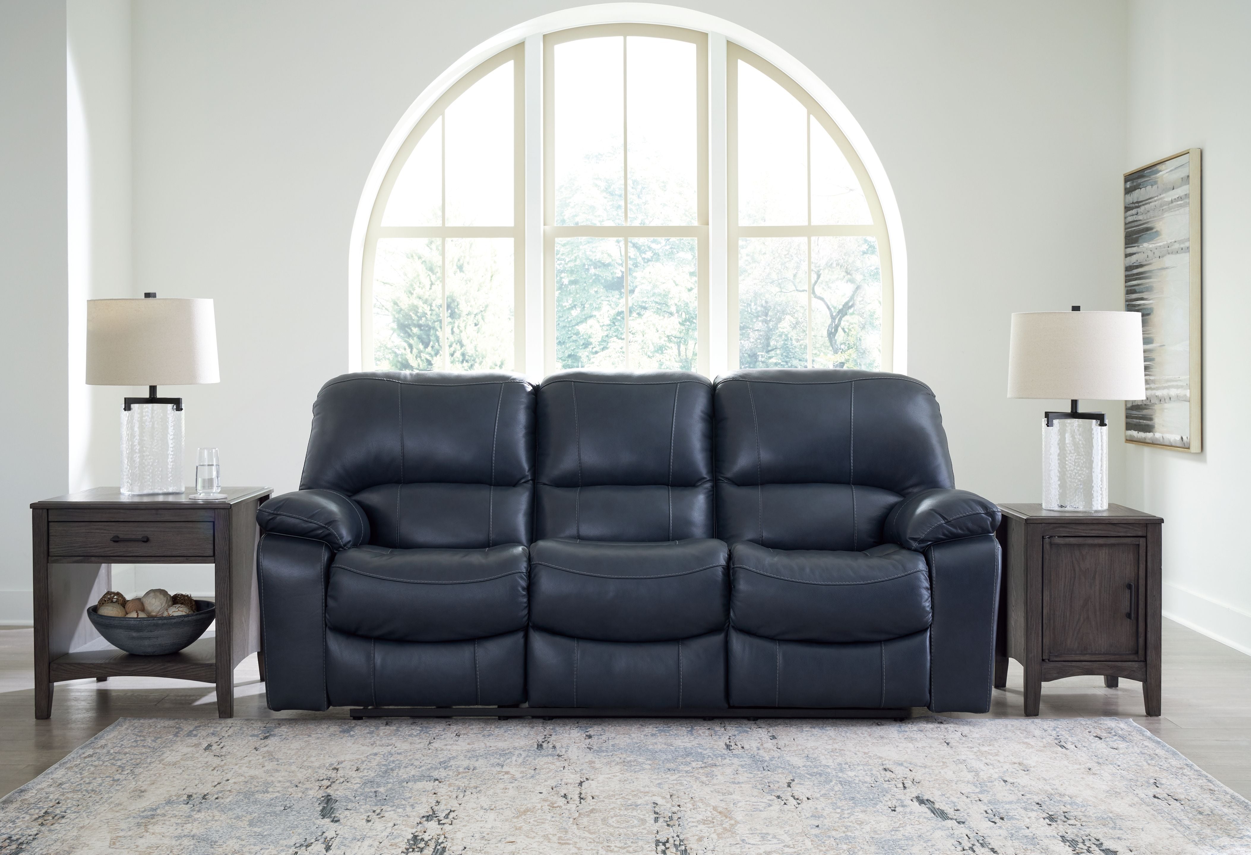 Signature Design by Ashley® Leesworth - Reclining Sofa | Meri Furniture