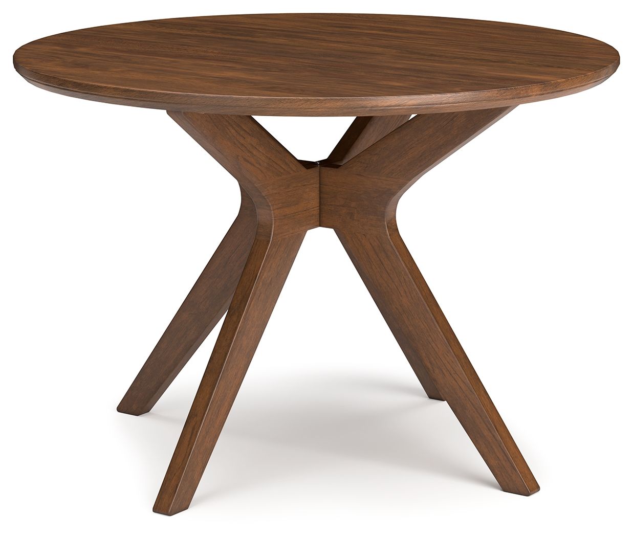 Signature Design by Ashley® Lyncott - Brown - Round Dining Room Table | Meri Furniture