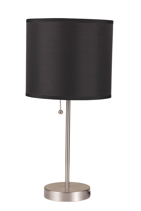 The Vassy lamp is ideal for a bedroom or home office. With its base and shade, it mixes well with a variety of furnishings and decor.