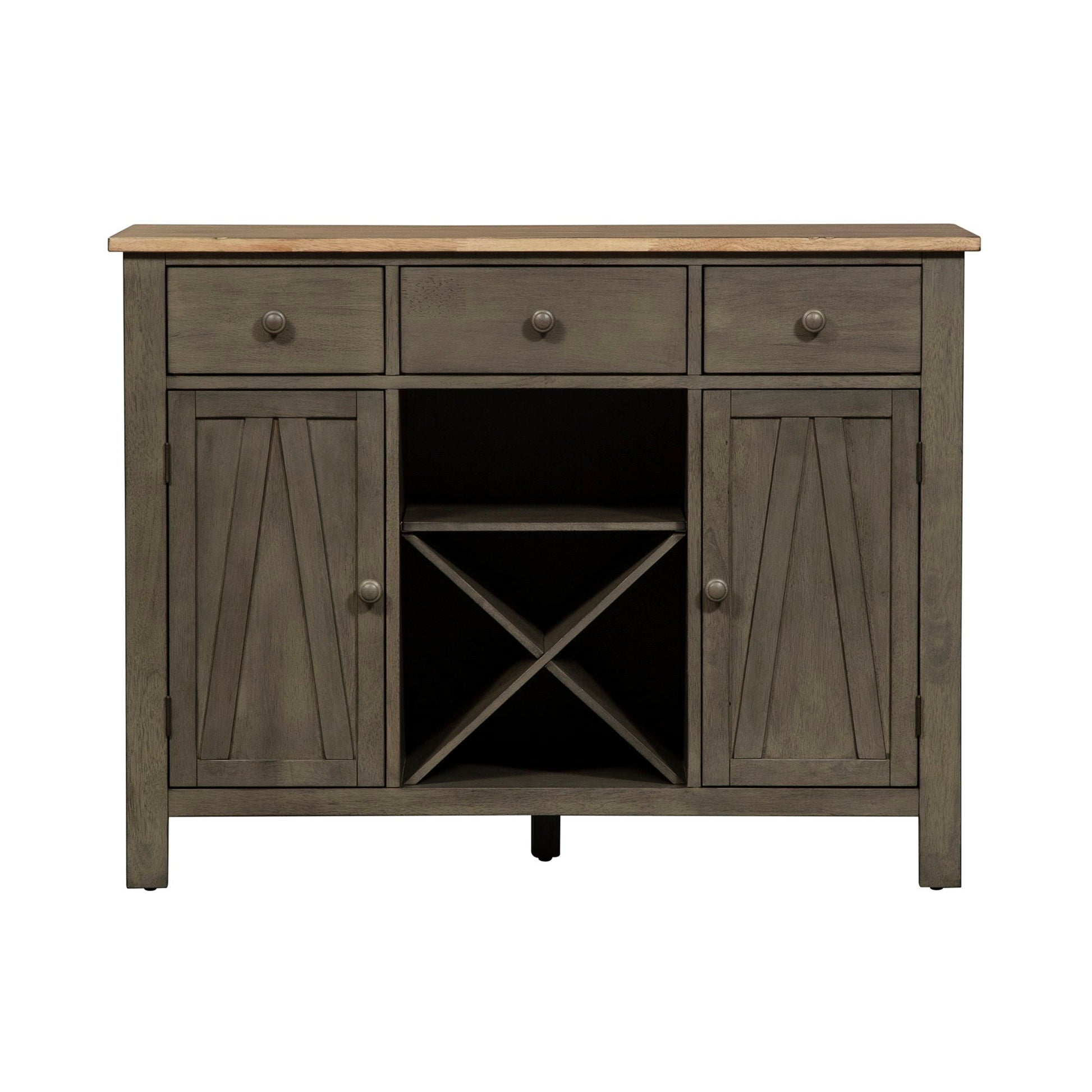 Liberty Furniture Lindsey Farm - Server | Meri Furniture