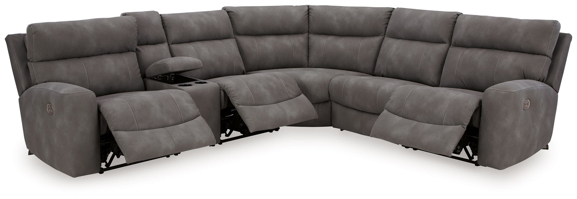 Signature Design by Ashley® Next-gen Durapella - Power Reclinering Sectional Set | Meri Furniture