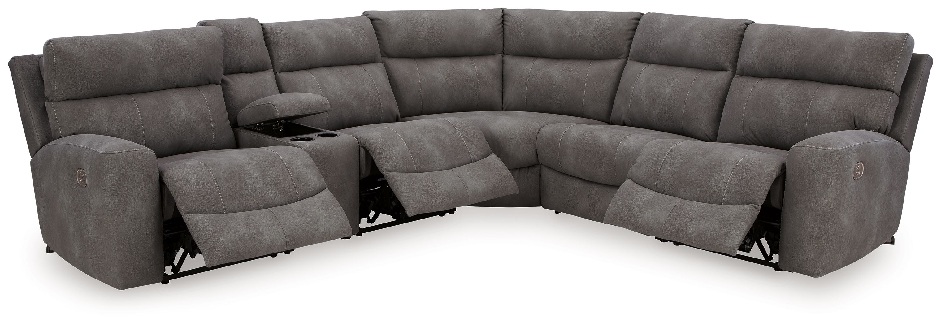 Signature Design by Ashley® Next-gen Durapella - Power Reclinering Sectional Set | Meri Furniture