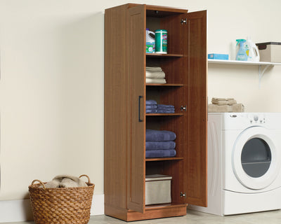Storage Cabinet in Sienna Oak