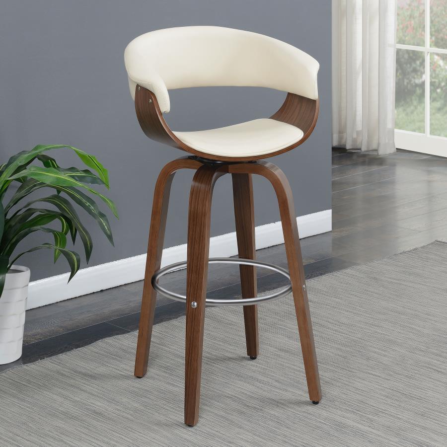 Coaster Fine Furniture Zion - Upholstered Swivel Bar Stool | Meri Furniture