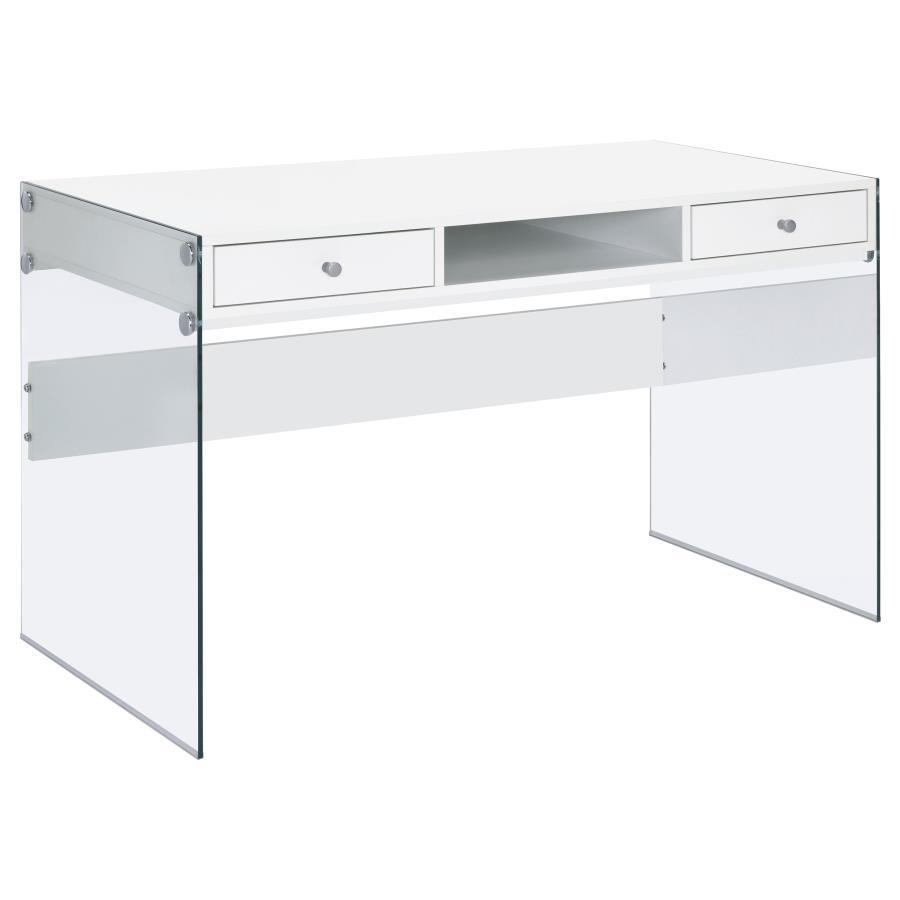 Coaster Fine Furniture Dobrev - 2-Drawer Writing Desk | Meri Furniture