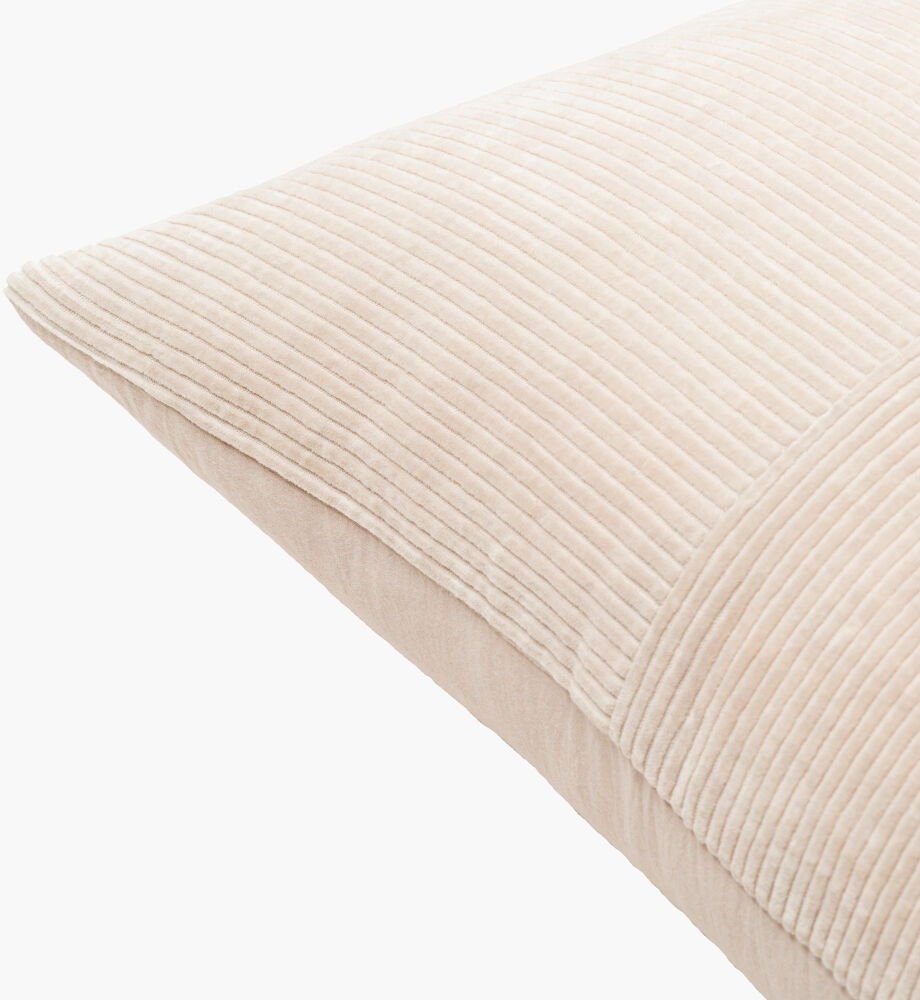 Corduroy Quarters Pillow