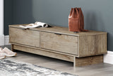 Oliah - Natural - Storage Bench