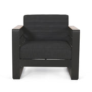 Giovanna - Club Chair Set With Aluminum Frame