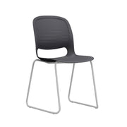 Stacking Chairs (Set of 4) - Black