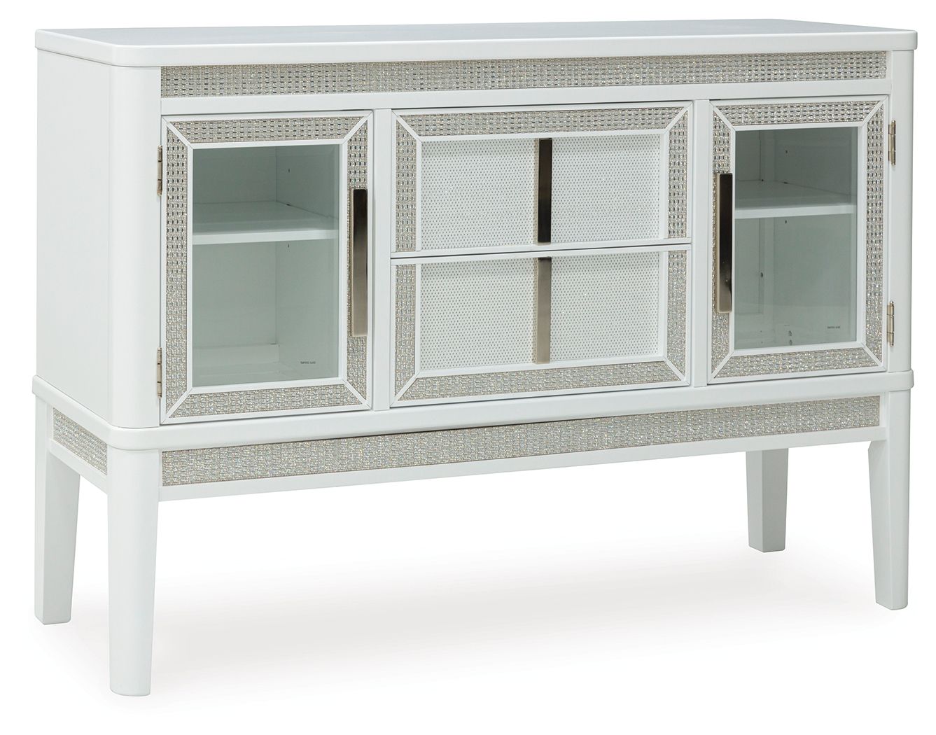 Signature Design by Ashley® Chalanna - White - Dining Room Server | Meri Furniture