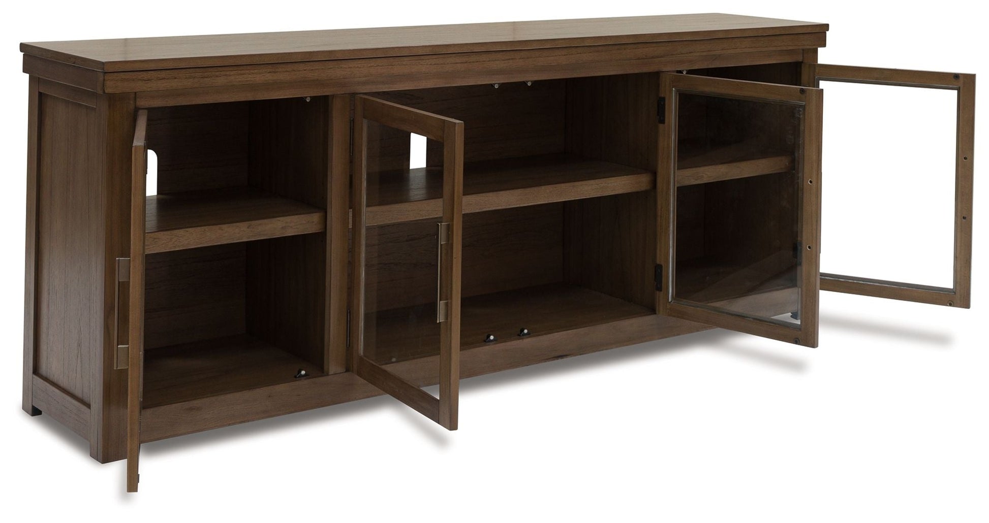 Signature Design by Ashley® Boardernest - Brown - Extra Large TV Stand | Meri Furniture
