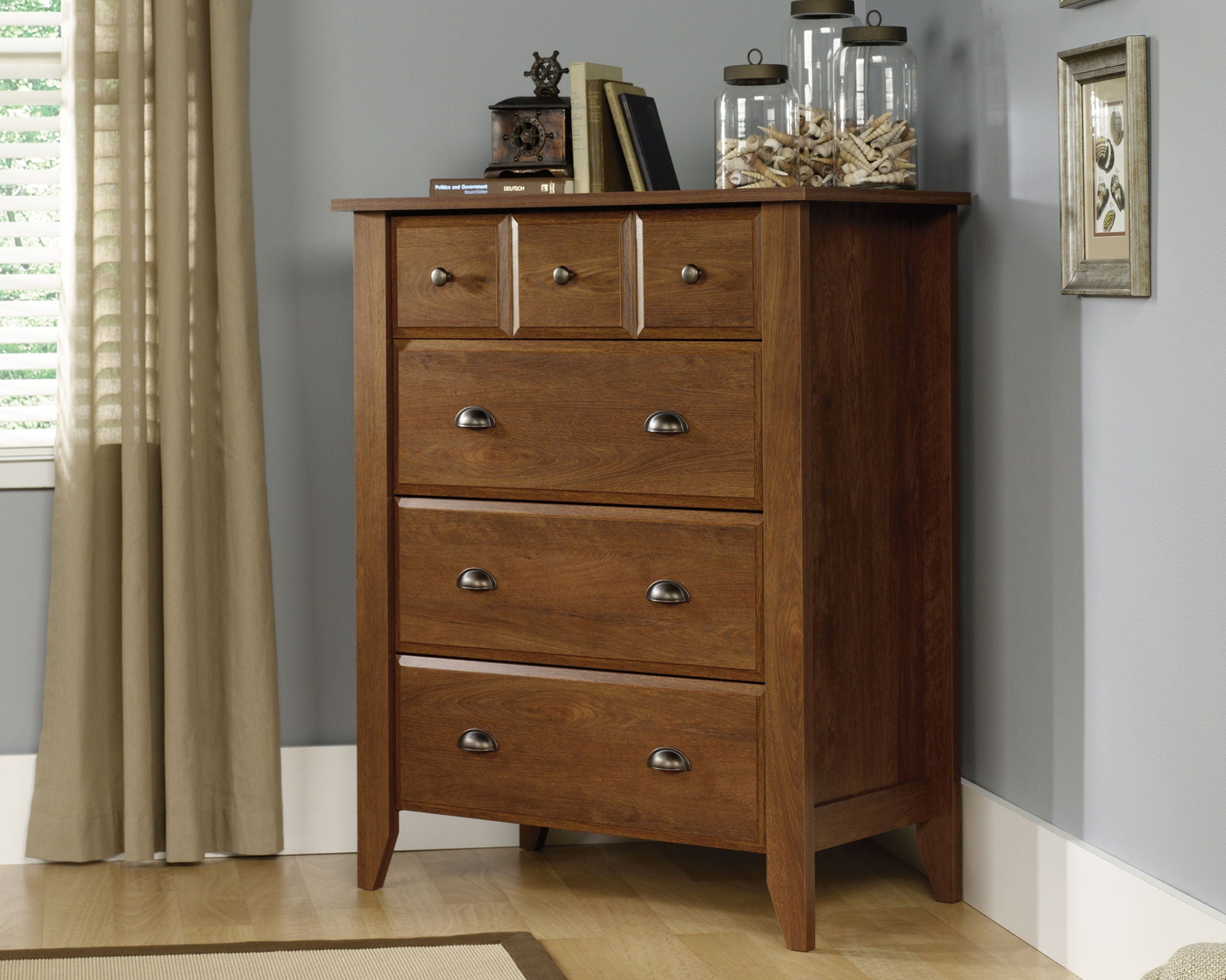 4-Drawer Chest in Oiled Oak